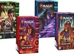 Cheap 👍 MtG Trading Card Game 2021 Pioneer Set of 4 Challenger Decks [Orzhov Auras, Mono Red Burn, Azorius Spirits, Lotus Field Combo] 😍