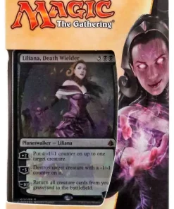 Discount 😉 MtG Trading Card Game Amonkhet Liliana Planeswalker Deck [Includes 2 Boosters Packs] 🎁