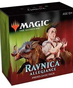 Top 10 👏 MtG Trading Card Game Ravnica Allegiance Gruul (Red & Green) Prerelease Pack [5 Booster Packs, Seeded Pack, Promo Card & More] 🛒