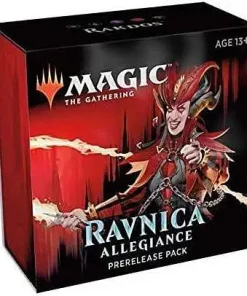 Cheapest 😍 MtG Trading Card Game Ravnica Allegiance Rakdos (Black & Red) Prerelease Pack [5 Booster Packs, Seeded Pack, Promo Card & More] 🎉
