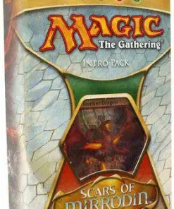 Flash Sale 😀 MtG Trading Card Game Scars of Mirrodin Relic Breaker Intro Pack [60 Card Deck & Booster Pack] ✨