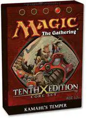 Deals ⭐ MtG Trading Card Game 10th Edition Kamahl's Temper Theme Deck 😀