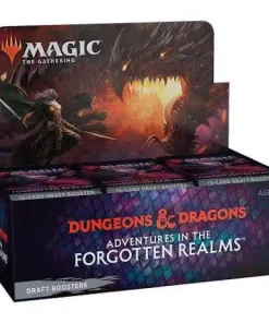 Hot Sale 🎁 MtG Trading Card Game Adventures in the Forgotten Realms DRAFT Booster Box [36 Packs] 😀
