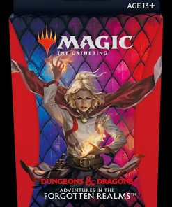 Deals 😍 MtG Trading Card Game Adventures in the Forgotten Realms Red Theme Booster Pack [35 Cards] 🥰