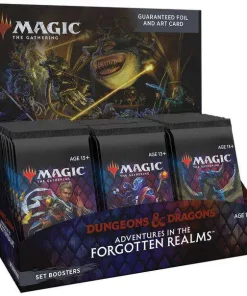 Wholesale 💯 MtG Trading Card Game Adventures in the Forgotten Realms SET Booster Box [30 Packs] 😍