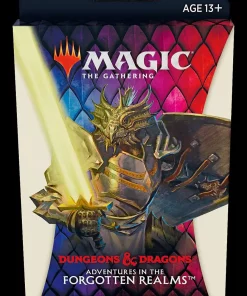 Hot Sale 🔔 MtG Trading Card Game Adventures in the Forgotten Realms White Theme Booster Pack [35 Cards] 😀