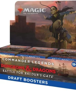 Cheap 😀 MtG Trading Card Game Commander Legends: Dungeons & Dragons Battle For Baldur's Gate DRAFT Booster Box [24 Packs] 👍