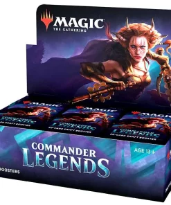 Cheap ⭐ MtG Trading Card Game Commander Legends DRAFT Booster Box [24 Packs] 👏