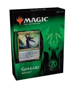 Brand new ✨ MtG Trading Card Game Guilds of Ravnica Golgari Guild Kit [60 Card Deck - Alternate Art Izoni, Thousand-Eyed] ✔️