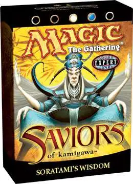 Discount ✨ MtG Trading Card Game Saviors of Kamigawa Soratami's Wisdom Theme Deck 🎉 1 Discount ✨ MtG Trading Card Game Saviors of Kamigawa Soratami's Wisdom Theme Deck 🎉
