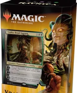 Cheapest 🤩 MtG Trading Card Game Guilds of Ravnica Vraska Planeswalker Deck [Comes with 2 Boosters!] ❤️