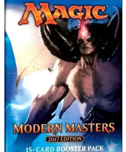 Hot Sale ⭐ MtG Trading Card Game 2017 Modern Masters Booster Pack [15 Cards] 👍 -Magic the Gathering Sales modernmasters2017boosterboxalt2 inset2