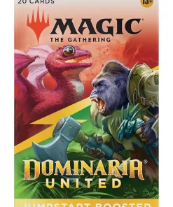 Budget ❤️ MtG Trading Card Game Dominaria United Jumpstart Booster Pack [18 Cards] 😍