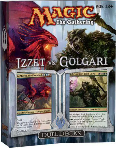 Discount ๐งจ MtG Trading Card Game Izzet vs. Golgari Duel Decks ๐ฅฐ 1 Discount ๐งจ MtG Trading Card Game Izzet vs. Golgari Duel Decks ๐ฅฐ