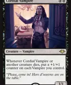 Hot Sale ⌛ MtG Modern Horizons Cordial Vampire Rare Card #83 ✔️