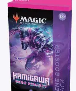 Budget 😍 MtG Trading Card Game Kamigawa Neon Dynasty Black Theme Booster Pack [35 Cards] 🥰
