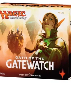 Coupon 🤩 MtG Trading Card Game Oath of the Gatewatch FAT Pack [Includes 9 Booster Packs] 🛒