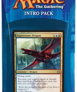 Cheapest ✔️ MtG Trading Card Game Return to Ravnica Izzet Ingenuity Intro Pack [60 Cards & 1 Booster Pack, Damaged Package] 🎉