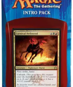 Deals 🤩 MtG Trading Card Game Return to Ravnica Rakdos Raid Intro Pack [60 Cards & 1 Booster Pack] ❤️