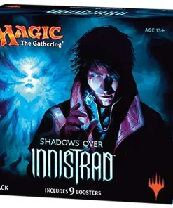 Deals 😉 MtG Trading Card Game Shadows Over Innistrad FAT Pack [Includes 9 Booster Packs] 😍
