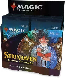 Outlet ❤️ MtG Trading Card Game Strixhaven: School of Mages COLLECTOR Booster Box [12 Packs] 🔥