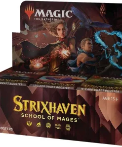 New ✨ MtG Trading Card Game Strixhaven: School of Mages DRAFT Booster Box [36 Packs] ✨