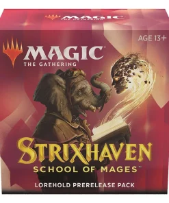 Deals 😍 MtG Trading Card Game Strixhaven: School of Mages Lorehold Pre-Release Pack ⭐