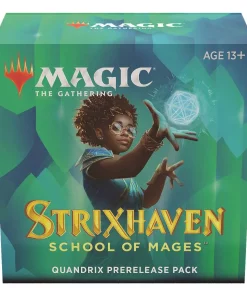Cheapest 🥰 MtG Trading Card Game Strixhaven: School of Mages Quandrix Pre-Release Pack ⌛