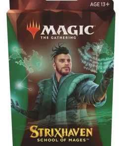 Best Pirce ⌛ MtG Trading Card Game Strixhaven: School of Mages Quandrix Theme Booster Pack [35 Cards] 🎉