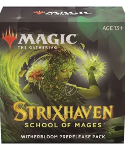Brand new 💯 MtG Trading Card Game Strixhaven: School of Mages Witherbloom Pre-Release Pack 🥰