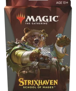 Cheap 🎉 MtG Trading Card Game Strixhaven: School of Mages Witherbloom Theme Booster Pack [35 Cards] 👍