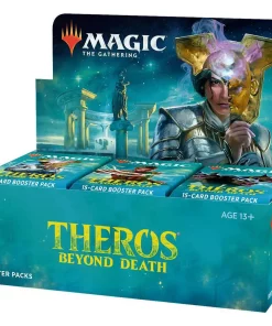 Budget 👏 MtG Trading Card Game Theros Beyond Death DRAFT Booster Box [36 Packs] 😉
