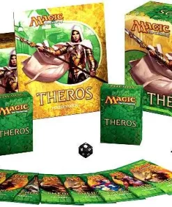 Best Sale ⭐ MtG Trading Card Game Theros FAT Pack [Includes 9 Booster Packs] 😀