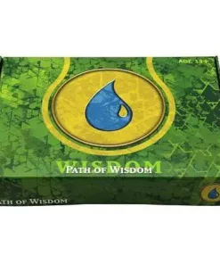 Best Sale 🧨 MtG Trading Card Game Theros Path of Wisdom (Blue) Prerelease Pack [5 Booster Packs, Seeded Pack, Promo Card & More] 👏