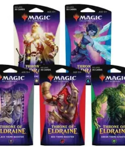 Best Pirce 😀 MtG Trading Card Game Throne of Eldraine Set of 5 Theme Boosters 😍