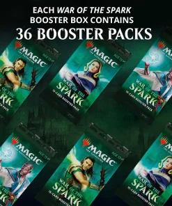 Magic the Gathering Sales -Magic the Gathering Sales warofthesparkboosterbox inset1