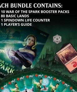 New ⌛ MtG Trading Card Game War of the Spark Bundle [Includes 10 Booster Packs] 💯 -Magic the Gathering Sales warofthesparkbundle inset3