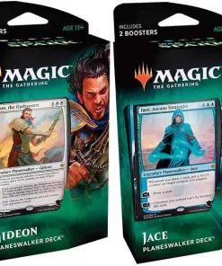 Cheapest 🎉 MtG Trading Card Game War of the Spark Jace & Gideon Set of Both Planeswalker Decks 🥰