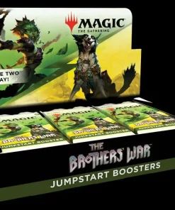 Buy 🔔 MtG Trading Card Game Brothers War Jumpstart Booster Box [18 Packs] 😍