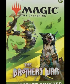 Buy ✨ MtG Trading Card Game Brothers War Jumpstart Booster Pack [18 Cards] (Pre-Order ships January) 🔔