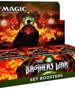 Cheap 🔔 MtG Trading Card Game Brothers War SET Booster Box [30 Packs] 🛒