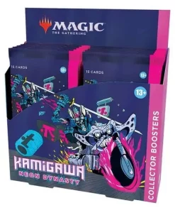 Cheapest 😍 MtG Trading Card Game Kamigawa Neon Dynasty COLLECTOR Booster Box [12 Packs] 💯