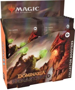 Best Sale 😍 MtG Trading Card Game Dominaria Remastered Collector Booster Box [12 Packs] (Pre-Order ships January) 🌟