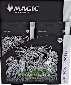 Brand new 🥰 MtG Trading Card Game Double Masters 2022 COLLECTOR Booster Box [4 Packs] 🔔