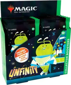 Discount 😉 MtG Trading Card Game Unfinity COLLECTOR Booster Box [12 Packs] ⌛