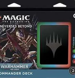 Coupon ⭐ MtG Trading Card Game Warhammer 40k Tyranid Swarm Commander Deck 🔥