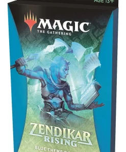 Budget 🎁 MtG Trading Card Game Zendikar Rising Blue Theme Booster Pack [35 Cards] 🥰
